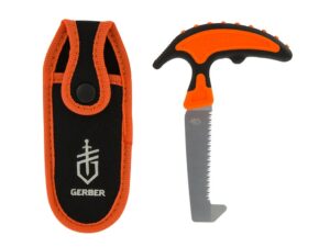 Gerber Vital Pack Saw 3.4″ SK5 Steel Blade Polymer Handle Orange and Black For Sale