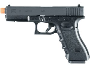 Glock 17 GHK Airsoft Pistol 6mm BB Green Gas Powered Semi-Automatic Black For Sale