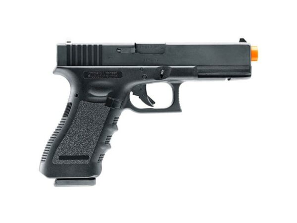 Glock 17 Gen 3 Airsoft Pistol 6mm BB Green Gas Powered Semi-Automatic Black For Sale