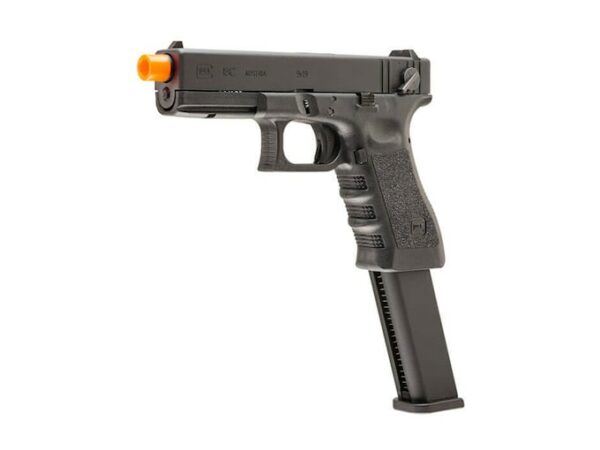 Glock 18C Gen 3 Airsoft Pistol 6mm BB Green Gas Powered Full-Auto/Semi-Auto Black For Sale
