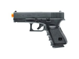 Glock 19 Gen 3 Airsoft Pistol 6mm BB Green Gas Powered Semi-Automatic Black For Sale