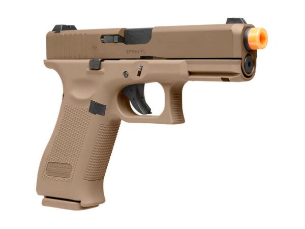 Glock 19X Airsoft Pistol 6mm BB Green Gas Powered Semi-Automatic Flat Dark Earth For Sale