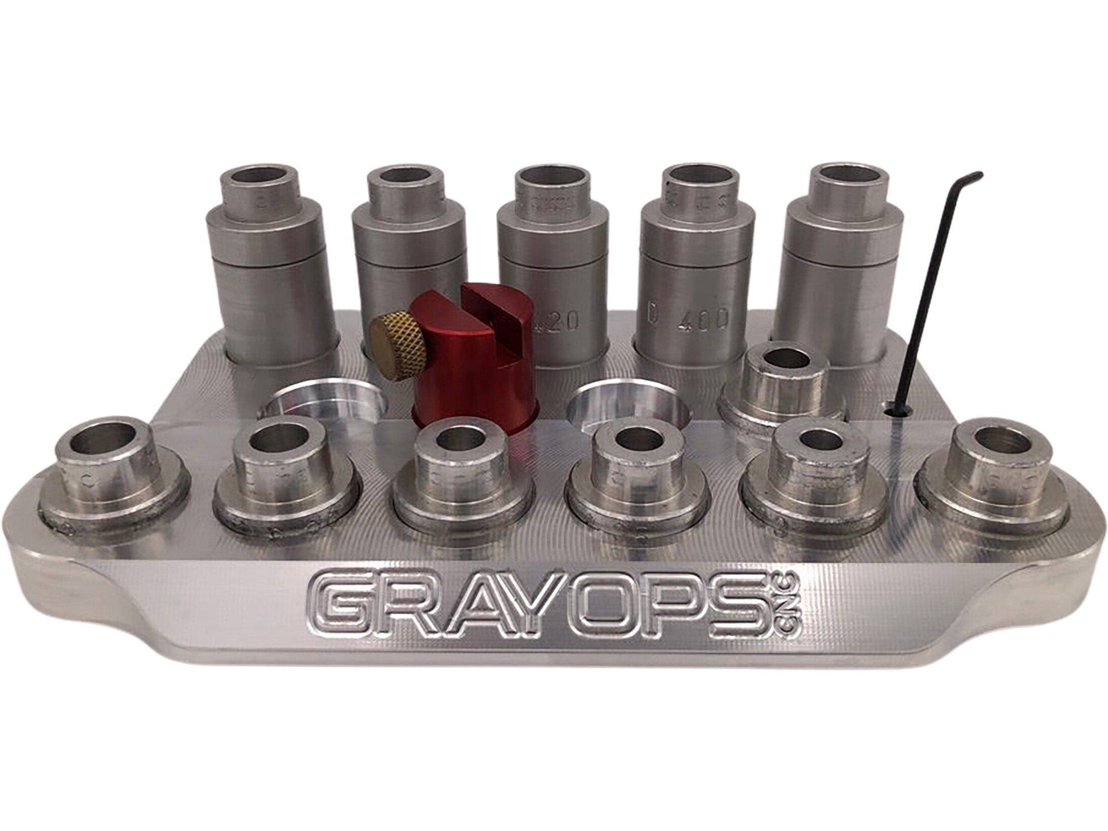 Gray Ops CNC Reloading Hornady OAL and Comparator Block For Sale