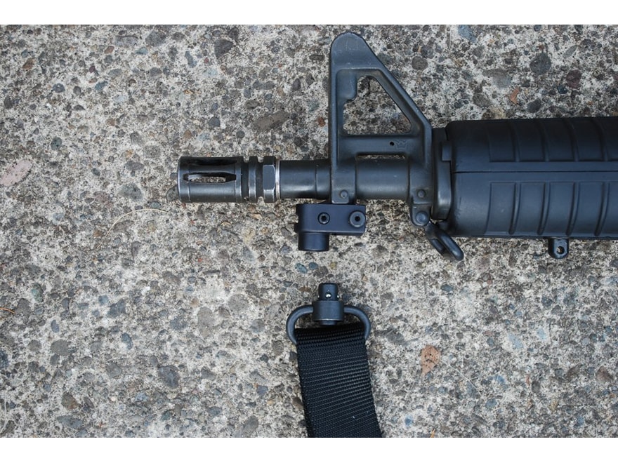 GrovTec Bayonet Lug Quick Detach Sling Swivel Adapter AR-15 Aluminum Black For Sale