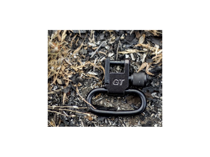 GrovTec Euro 1″ Locking Sling Swivel Set Steel Black For Sale