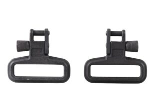 GrovTec Mil-Force Locking Sling Swivels 1-1/4″ Steel Black (1 Pair) For Sale