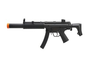 HK MP5 SD6 Competition AEG Airsoft Rifle 6mm BB Battery Powered Full-Auto/Semi-Auto Black For Sale