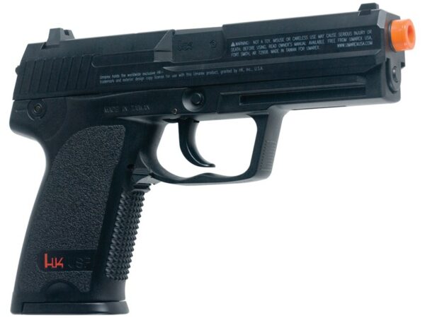 HK USP Airsoft Pistol 6mm BB CO2 Powered Semi-Automatci Black For Sale