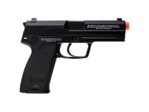 HK USP Airsoft Pistol 6mm BB Green Gas Powered Semi-Automatic Black For Sale