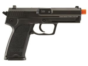 HK USP Blowback Airsoft Pistol 6mm BB CO2 Powered Semi-Automatic Black For Sale