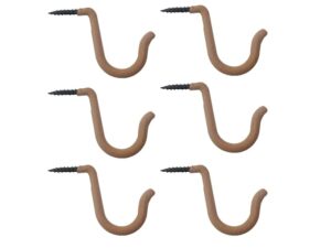HME Accessory Hanger Steel Brown Pack of 6 For Sale