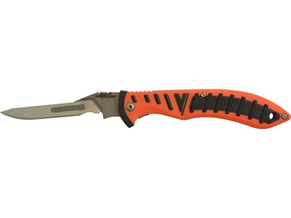 Havalon Forge Folding Skinning Knife Rubber Handle For Sale