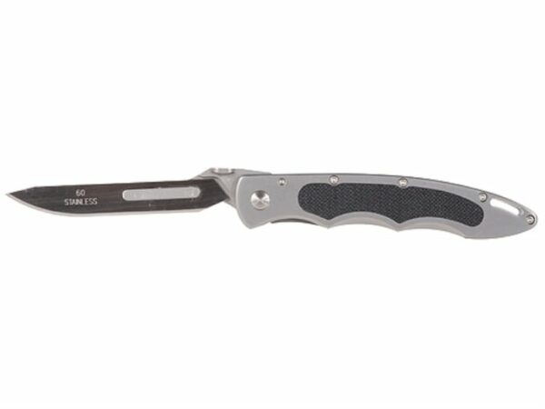 Havalon Piranta Folding Skinning Knife Stainless Steel Handle For Sale