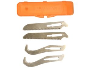 Havalon Piranta Replacement Gut Hook/Saw Blade Combo Pack of 4 (2 of Each) For Sale