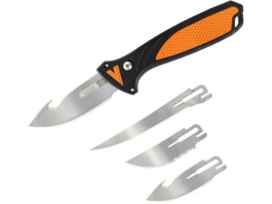 Havalon Talon Hunt Fixed Blade Skinning Knife Zytel Handle Black & Orange For Sale