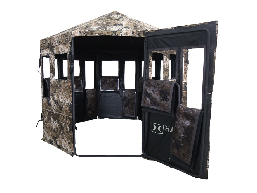 Hawk Down & Out Octagon Panel Blind For Sale