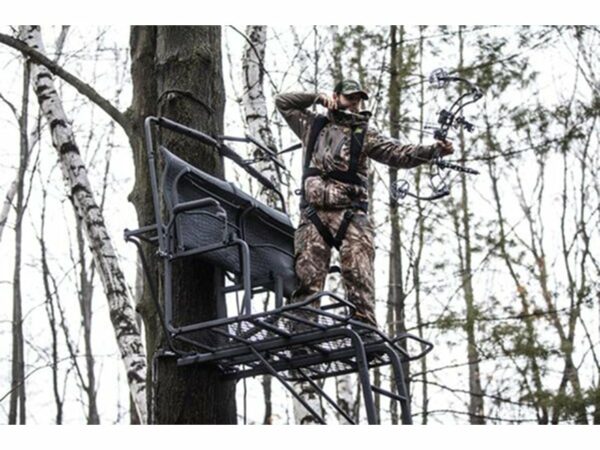 Hawk Sasquatch 2-Man Ladder Treestand Steel For Sale