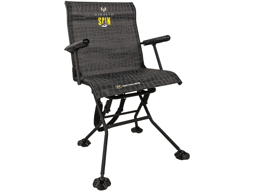 Hawk Stealth Spin Blind Chair Steel Gray For Sale