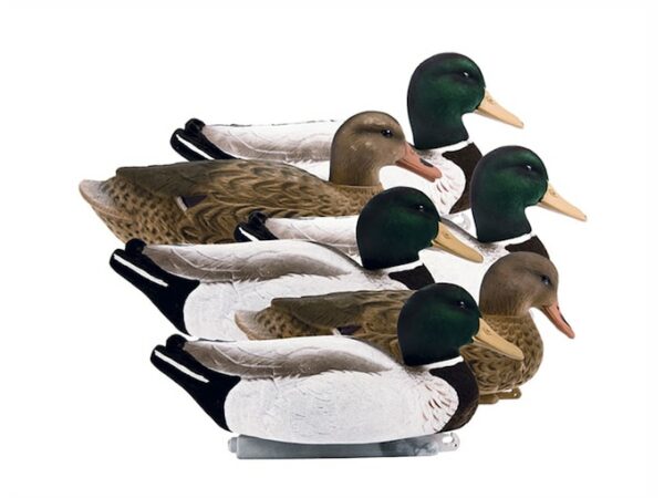 Higdon Magnum Mallard Fully Flocked Foam Filled Duck Decoy Pack of 6 For Sale