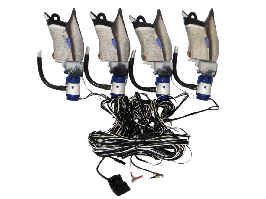 Higdon Pulsator 2 Plug N Hunt Drake 4 Unit Hard Wired Motion Duck Decoy System For Sale