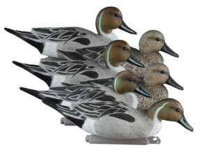 Higdon Standard Foam Filled Pintail Duck Decoy Polymer Pack of 6 For Sale