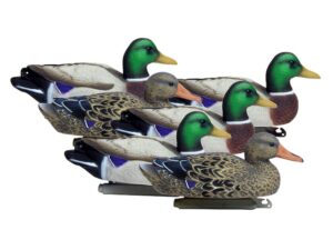 Higdon Standard Mallard Duck Decoy Polymer Pack of 6 For Sale