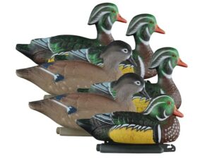 Higdon Standard Wood Duck Decoy Polymer Pack of 6 For Sale