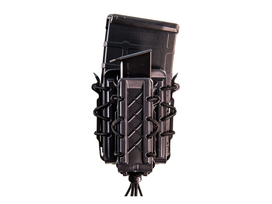 High Speed Gear Polymer Double Decker Taco MOLLE Rifle and Pistol Magazine Pouch Polymer For Sale