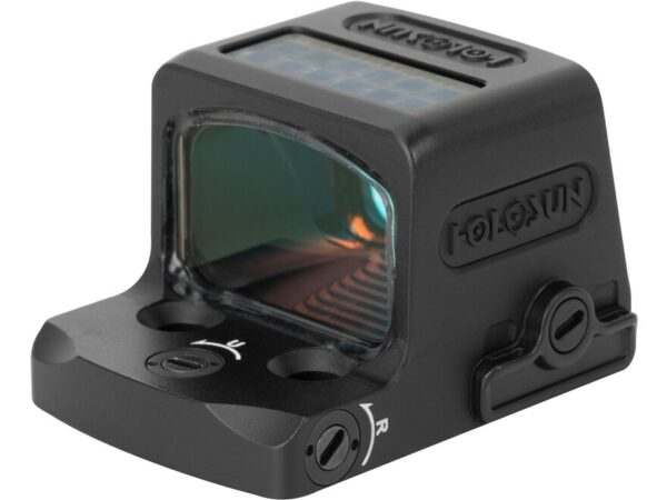 Holosun EPS Enclosed Pistol Reflex Sight 1x Multi-Reticle Solar/Battery Powered Matte For Sale