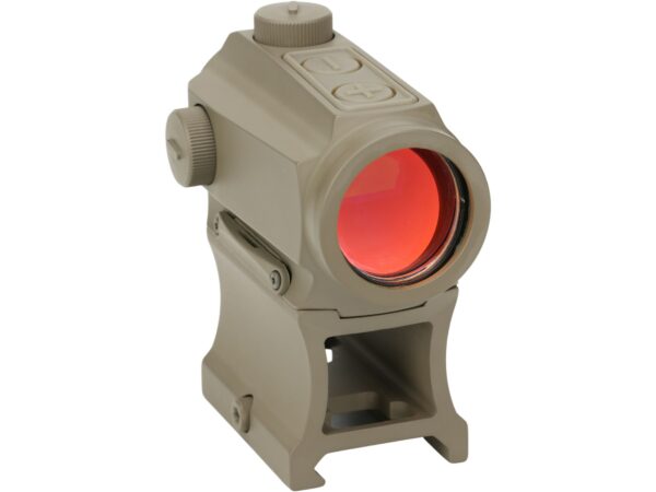 Holosun HE403B-GR Elite Green Dot Sight 1x 2 MOA Dot Picatinny-Style Low and Lower 1/3 Co-Witness Mounts Flat Dark Earth For Sale