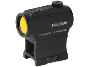 Holosun HE403B-GR Elite Green Dot Sight 1x 2 MOA Dot Picatinny-Style Low and Lower 1/3 Co-Witness Mounts Matte For Sale