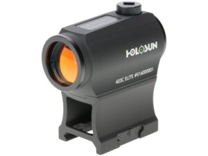 Holosun HE403C-GR Elite Green Dot Sight 1x 2 MOA Dot Night Vision Compatible Picatinny-Style Low and Lower 1/3 Co-Witness Mounts Matte For Sale