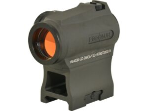 Holosun HE403R-GD Elite Micro Gold Dot Sight 1x 2 MOA Dot Picatinny-Style Low with Lower 1/3 Co-Witness Mounts Matte For Sale