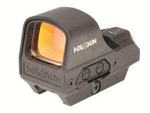 Holosun HE510C-GR Elite Reflex Sight 1x Selectable Green Reticle Picatinny-Style Quick-Release Mount Solar/Battery Powered Matte For Sale