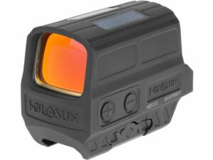 Holosun HE512T-RD Elite Reflex Sight 1x Selectable Red Reticle Picatinny-Style Quick-Release Mount Solar/Battery Powered Titanium Matte For Sale