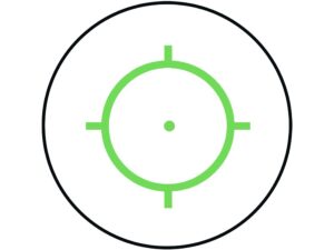 Holosun HE515CM-GR Elite Green Dot Sight 1x 20mm 65 MOA Circle with 2 MOA Dot Picatinny-Style QD Co-Witness Mount Solar/Battery Matte For Sale