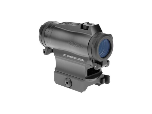 Holosun HE515GM-GR Elite Green Dot Sight 1x 20mm 65 MOA Circle with 2 MOA Dot Picatinny-Style Co-Witness Mount Matte For Sale