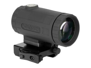 Holosun HM3XT 3x Flip Magnifier with Picatinny-Style Absolute and Lower 1/3 Co-Witness Mounts Titanium Matte For Sale