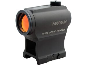 Holosun HS403C Paralow Red Dot Sight 1x 2 MOA Dot Picatinny-Style Low and Lower 1/3 Co-Witness Mounts Solar/Battery Powered Matte For Sale