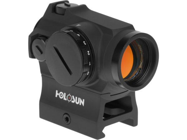 Holosun HS403R Rheo Stat Dial Micro Red Dot Sight 1x 2 MOA Dot Picatinny-Style Low & Lower 1/3 Co-Witness Mount Matte For Sale
