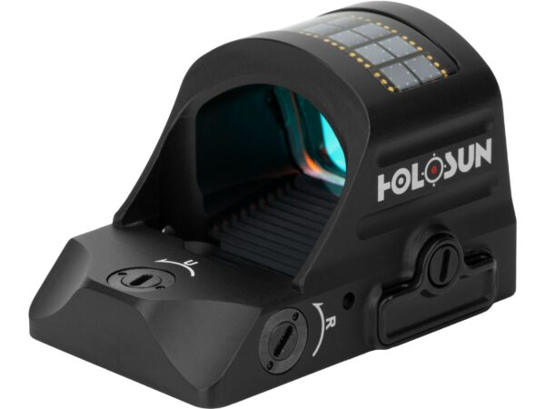 Holosun HS507C-X2 Reflex Sight 1x Selectable Red Reticle Solar/Battery Powered Matte For Sale