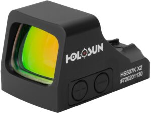 Holosun HS507K-X2 Reflex Sight 1x Selectable Reticle Matte For Sale