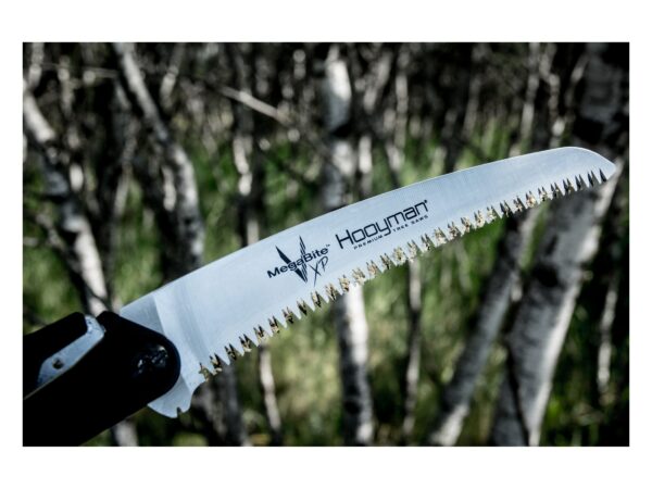 Hooyman Megabite Hunters Combo Folding Saw 8″ High Carbon SK5 Blades Polymer Handle Black/Green For Sale