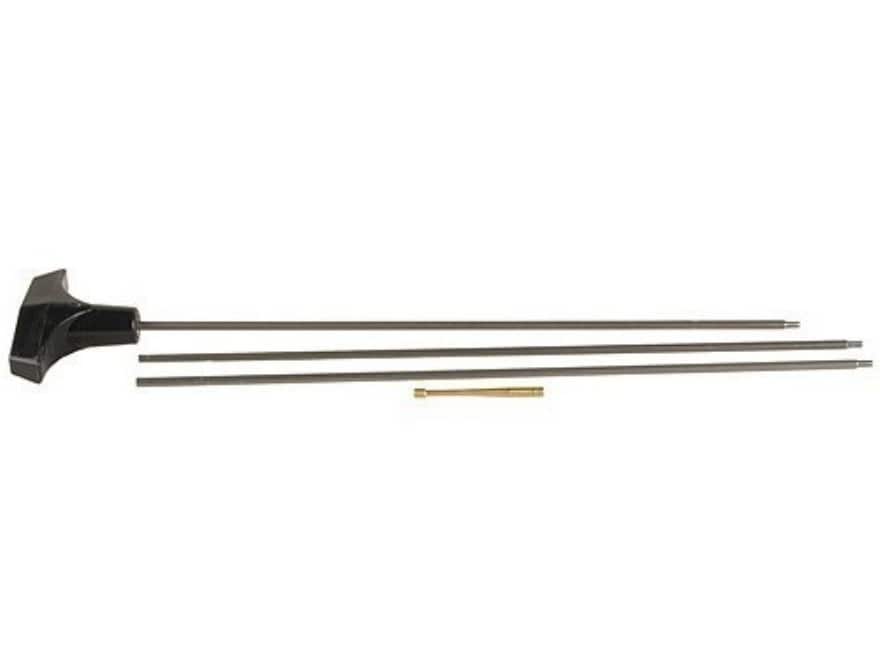Hoppe’s 3-Piece Rifle Cleaning Rod 17 Caliber 33″ Steel 5 x 44 Male Thread For Sale