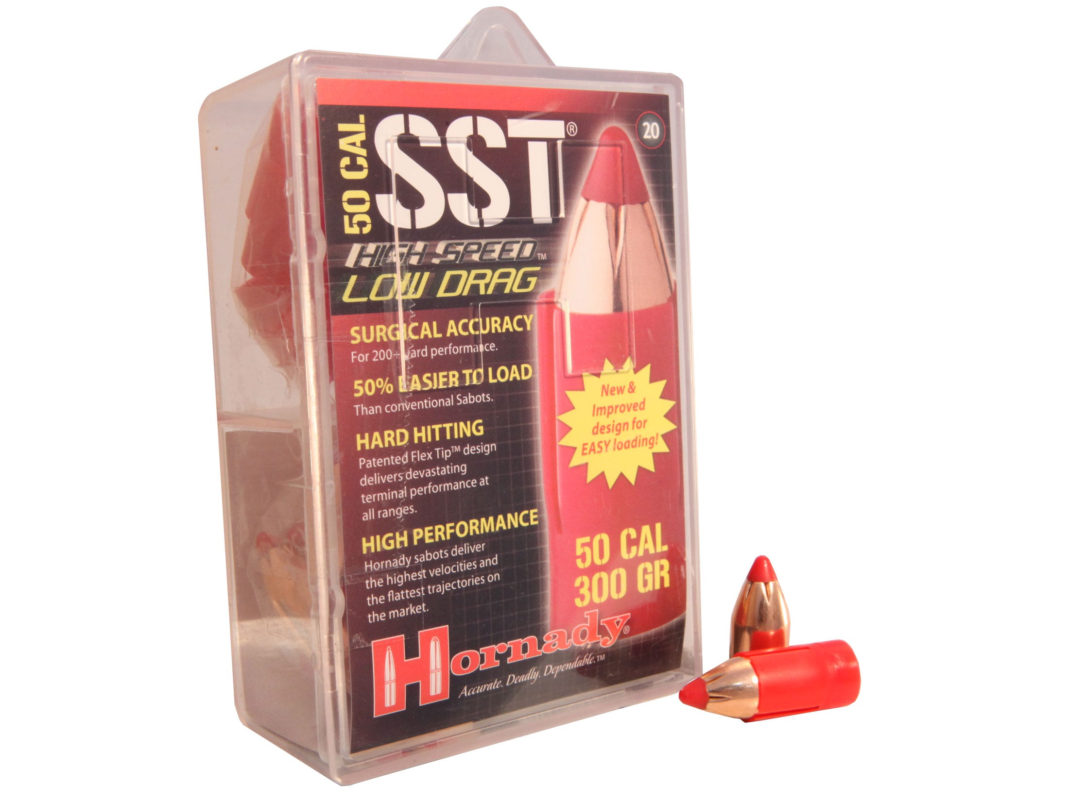 Hornady Muzzleloading Bullets Low Drag Super Shock Tip (SST) Box of 20 For Sale