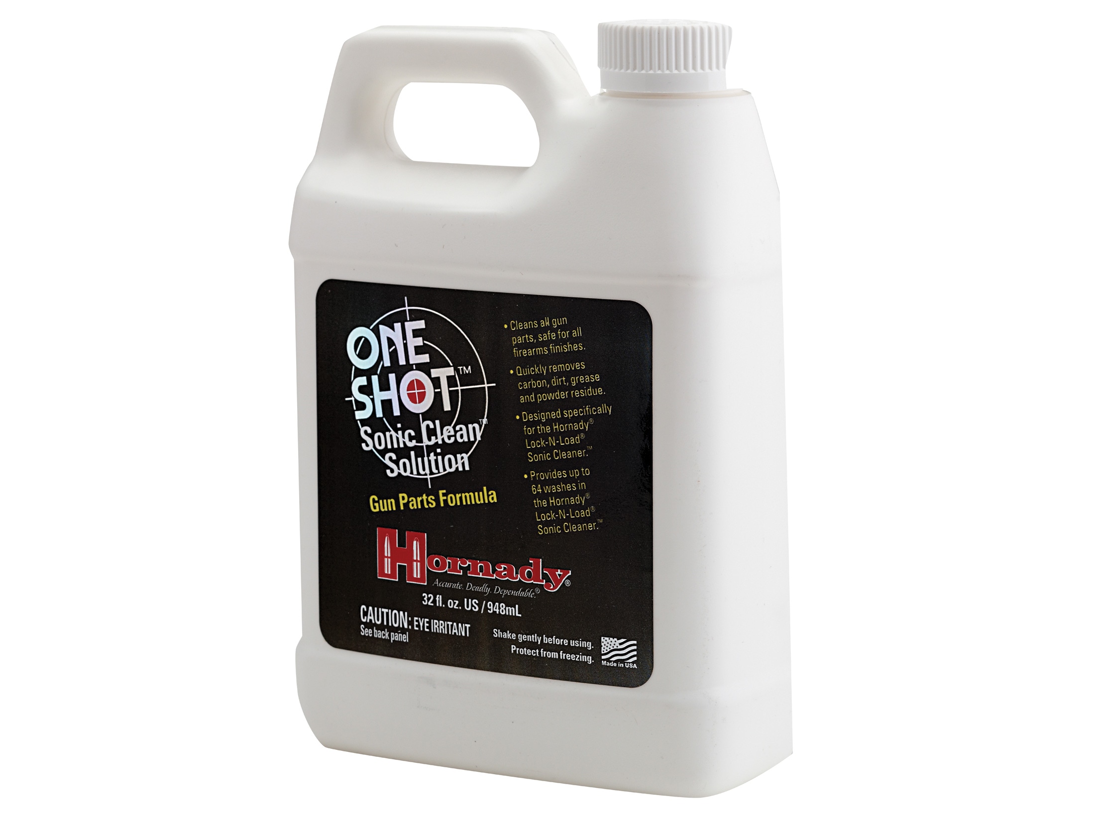 Hornady One Shot Sonic Cleaner Ultrasonic Firearms Cleaning Solution For Sale