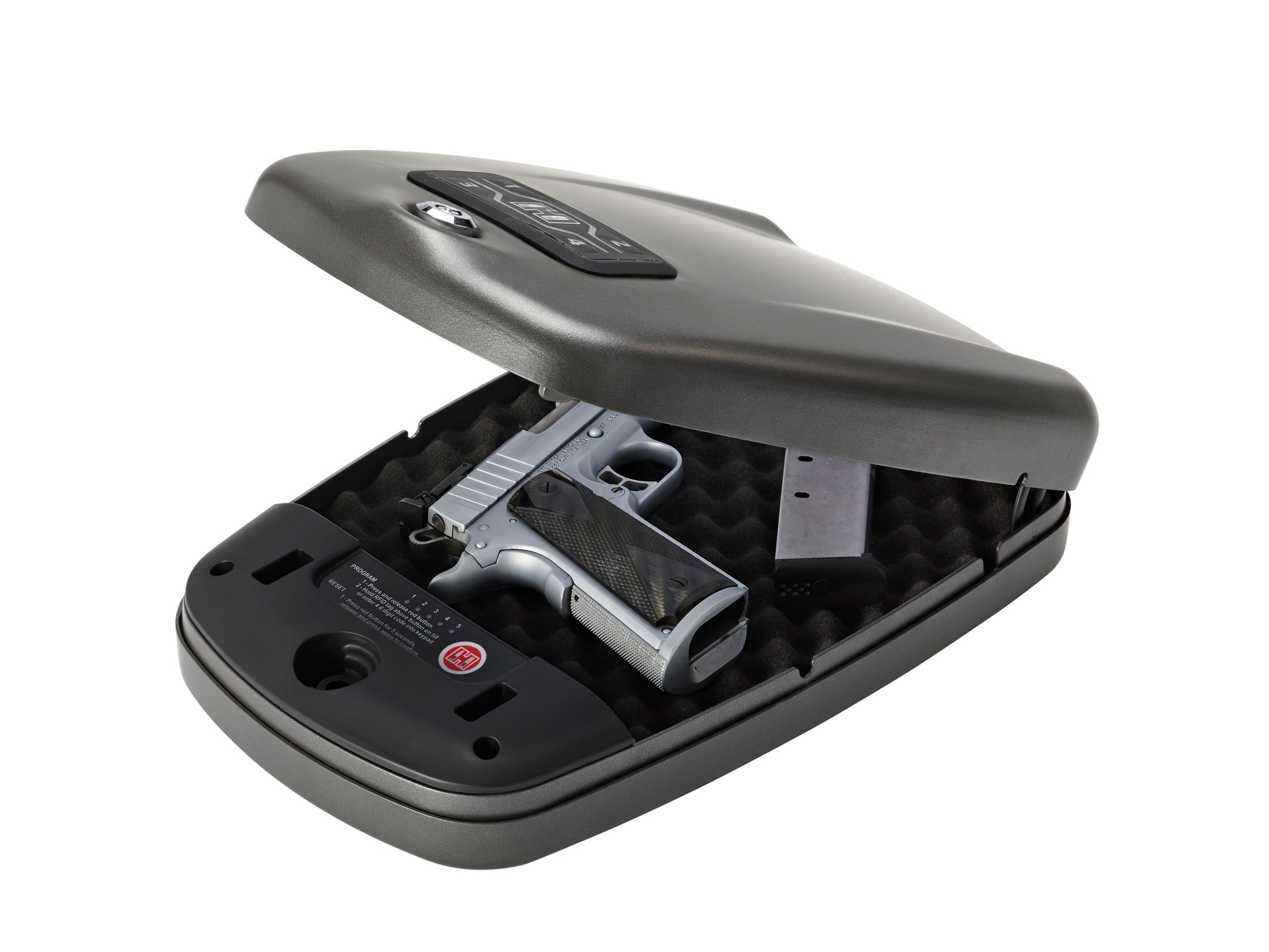 Hornady RAPiD Safe 2700KP XL Pistol Safe with RFID Lock Steel Black For Sale