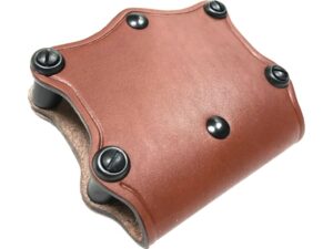 Hunter 5600 Pro-Hide Double Magazine Pouch Open Top Single-Stack Magazine Leather Brown For Sale