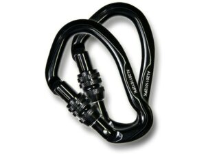 Hunter Safety System High Strength Treestand Safety Harness Carabiner Steel Pack of 2 For Sale