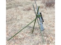 HySkore Vise Grip Tripod Shooting Sticks Green For Sale